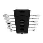 Набор ключей комбинированных трещоточных ТУНДРА, CrV, 72 зуба, 8 - 17 мм, 6 шт. 4657127