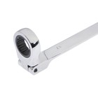 Набор ключей комбинированных трещоточных шарнирных ТУНДРА, CrV, 72 зуба, 8 - 17 мм, 6 шт. 4657128