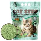 Наполнитель для кошачьих туалетов Cat Step Tofu Green Tea 6L, растительный комкующийся - фото 6868312