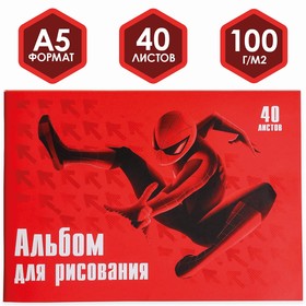 Альбом для рисования А5, 40 л., Spider-man, Человек-паук 4979396