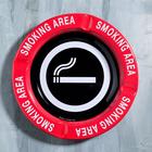 Ashtray "Smoking area", 13 cm Ashtray "Smoking area", 13 cm