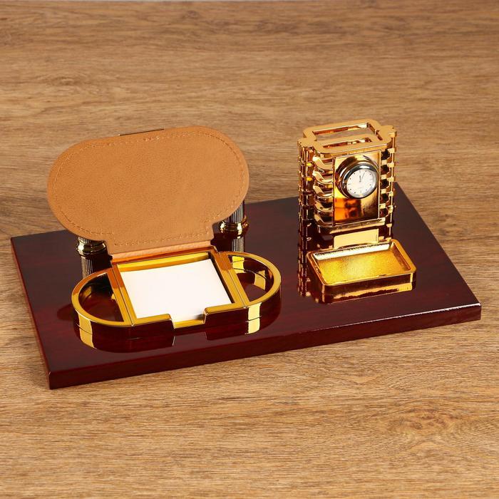 Настольный 4. Набор настольный бизнес. Подставка для бумаг. Настольный 4. Настольный органайзер "s" table organizer артикул: 00000332.