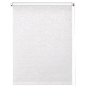 Рулонная штора блэкаут «Фрост», 200 х 175 см, цвет белый
