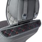 Накидки на передние сиденья Car Performance, 2 шт, алькантара, ромб, черный-красный 5137632 Накидки на передние сиденья Car Performance, 2 шт, алькантара, ромб, черный-красный 5137632