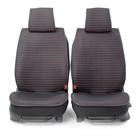Каркасные накидки Car Performance, 2 шт, алькантара, черный-красный 5137643 Каркасные накидки Car Performance, 2 шт, алькантара, черный-красный 5137643