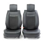 Каркасные накидки на передние сиденья Car Performance, 2 шт, экокожа, чёрый 5137646 Каркасные накидки на передние сиденья Car Performance, 2 шт, экокожа, чёрый 5137646