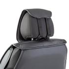 Каркасные накидки на передние сиденья Car Performance, 2 шт, экокож , черно-красный 5137654 Каркасные накидки на передние сиденья Car Performance, 2 шт, экокож , черно-красный 5137654