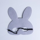 Маска карнавальная «Зайка» фетр - фото 107778979