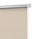 Рулонная штора блэкаут «Слоновая кость», 80х160 см, цвет бежевый - фото 8177841