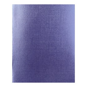 Тетрадь 48 листов в линейку METALLIC «Фиолетовая», обложка бумвинил, блок офсет