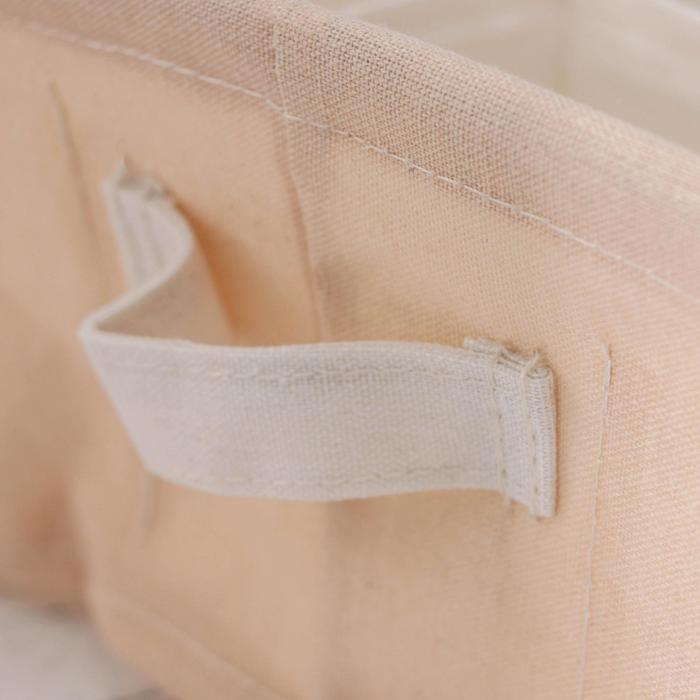 Корзина для хранения с ручками «Лимон», 9 ячеек, 28×28×12 см, цвет жёлтый - фото 798728431