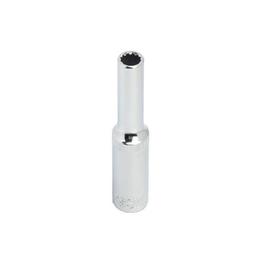 Головка торцевая ROSSVIK ЕК000010859, 12-гранная , глубокая, 1/2", 19 мм 5290724