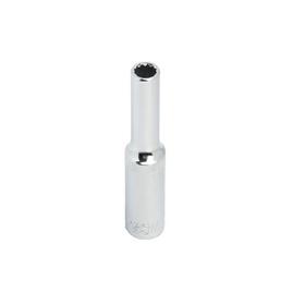 Головка торцевая ROSSVIK ЕК000010975, 12-гранная , глубокая, 1/2", 24 мм 5290728