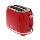 Тостер Centek СТ-1432 RED, 850 Вт, 7 режимов прожарки, 2 тоста, красный - фото 949242