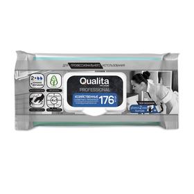 Wet household wipes QUALITA with impregnation, 176pcs