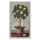 Tapestry painting "Lemon tree" 32x62 cm(39x67cm)