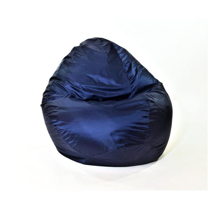 Кресло-мешок «Макси», диаметр 100 см, высота 150 см, цвет чёрный - фото 127185936