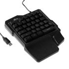 Клавиатура Ritmix RKB-209 BL Gaming, игровая, проводная, мембранная, подсветка, USB, черная 5273428 - фото 103474