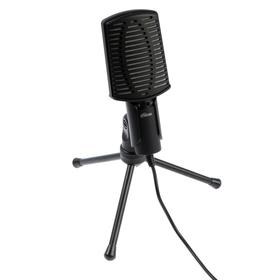 Микрофон компьютерный Ritmix RDM-125, 50-16000 Гц, 2.2 кОм, 30 дБ, 3.5 мм, 1.8 м, черный