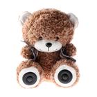 Портативная колонка Ritmix ST-250 Bear BT, microSD/FM, BT 3.0, 2х3 Вт, 2000 мАч, коричневый 5273466 - фото 26277