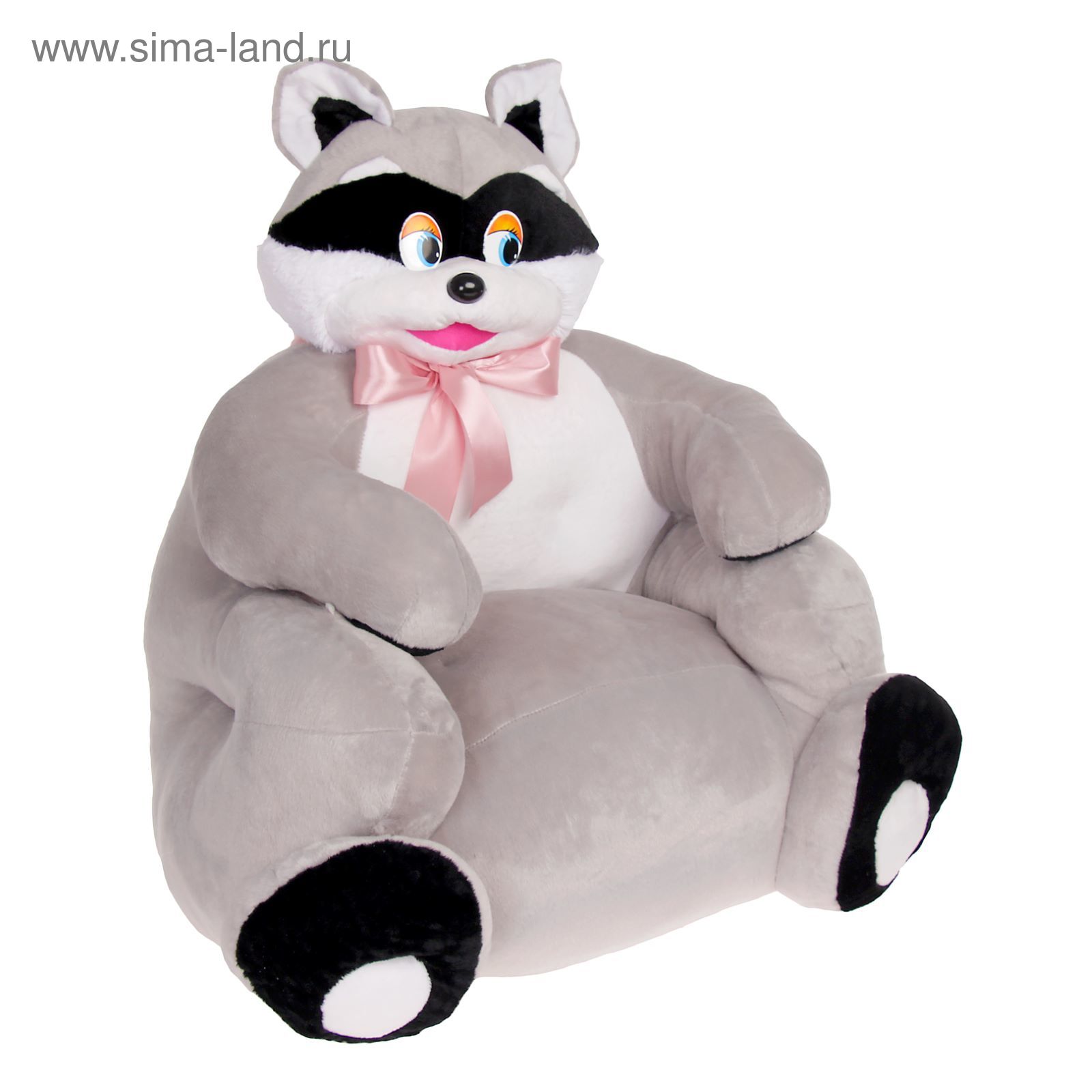 мягкая игрушка кресло чемпион цвет красный