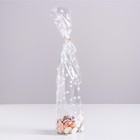 Пакет с жёстким дном «Сердечки» МИКС, 6 х 8 х 30 см 4982384