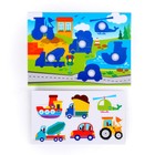 Игра на липучках «Транспорт» с мягкими деталями - фото 107958672