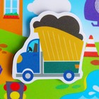 Игра на липучках «Транспорт» с мягкими деталями - фото 107958673