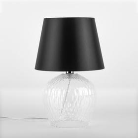 Настольная лампа Aspen, 1x60Вт E27, цвет прозрачный