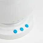 Ночник-проектор "Модерн" LED USB многорежимный бело-синий 13,5х13,5х12,5 см - фото 10529429