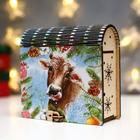 The box-the book "happy New year" 14х14х7,5 cm The box-the book "happy New year" 14х14х7,5 cm