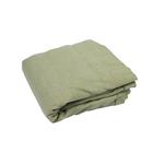 Брезент огнеупорный, 4 × 3 м, плотность 400 г/м², люверсы шаг 1 м, хаки 5304834