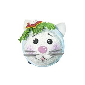 Новогодний шар из фоамирана «Котёнок Пушок»
