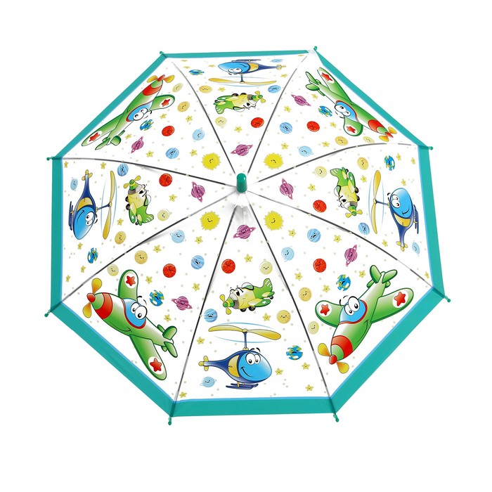 Детский зонт «Самолётики» D=76 см, h= 67 см