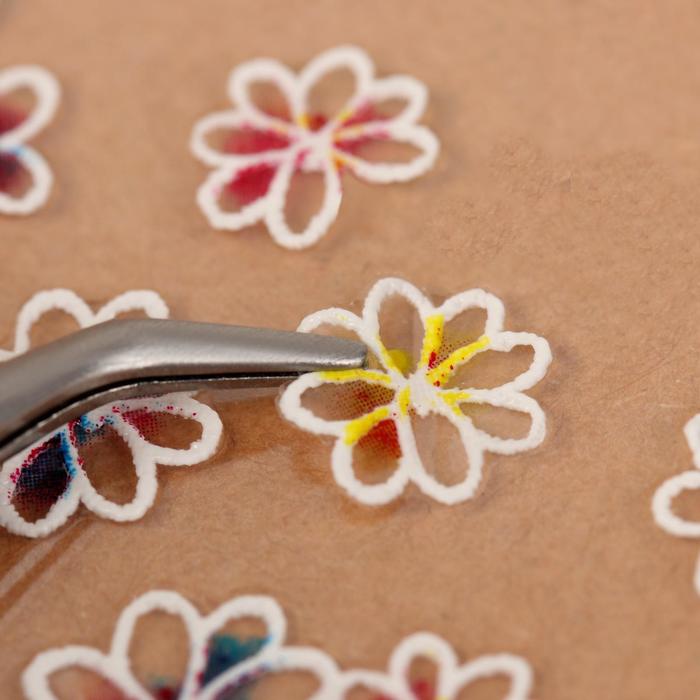 Наклейки для ногтей «Цветочная нежность» 5D - фото 798762979