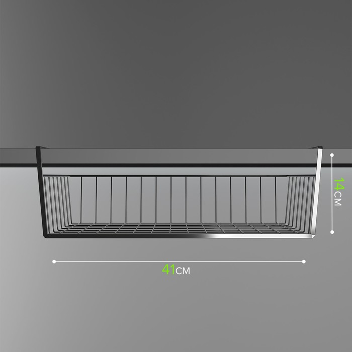 Навесная корзина на полку