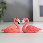 Souvenir plastic "Pink Flamingo" MIX 3, 7x4, 7x2, 1 cm