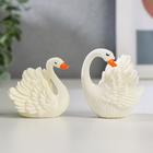 Souvenir plastic "White Swan" MIX 4, 7x4x2, 5 cm Souvenir plastic "White Swan" MIX 4, 7x4x2, 5 cm