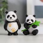 Souvenir plastic "Panda" MIX 4, 5x3, 4x2, 8 cm