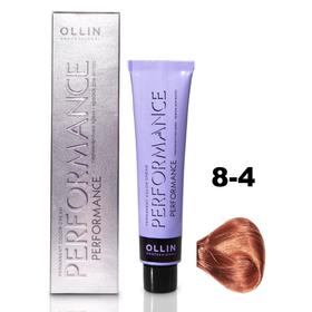 Крем-краска для окрашивания волос Ollin Professional Performance, тон 8/4 светло-русый медный, 60 мл Крем-краска для окрашивания волос Ollin Professional Performance, тон 8/4 светло-русый медный, 60 мл