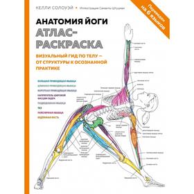 Анатомия йоги: атлас-раскраска. Визуальный гид по телу — от структуры к осознанной практике. Солоуэй К.