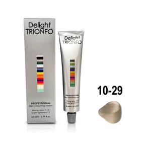 Крем-краска для окрашивания волос Constant Delight Delight Trionfo 10-29 светлый блондин пепельно-фиолетовый, 60 мл