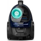 Пылесос Philips FC9573/01 PowerPro Active, 1900/410 Вт, фильтр Allergy H13, чёрно-синий - фото 49167