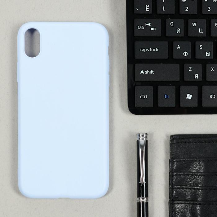 Чехол LuazON, для телефона iPhone XR, TPU, сиреневый