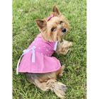 Платье Osso для собак «Маленькая кокетка», размер 22 (ДС 21-23 см), розовое - фото 7180784