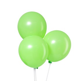 Latex balloon 12", pastel, set of 5 PCs, light green color