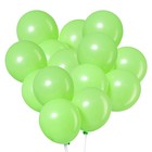 Шар латексный 10", пастель, набор 5 шт., цвет салатовый 4986643