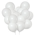 Шар латексный 10", пастель, набор 100 шт., цвет белый 4986667