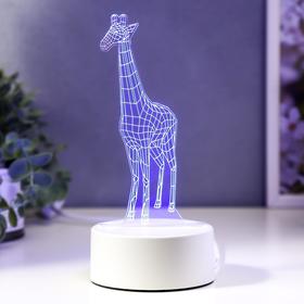 Светильник "Жираф" LED RGB от сети