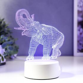 Светильник "Слон" LED RGB от сети